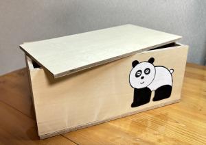 おもちゃ木箱